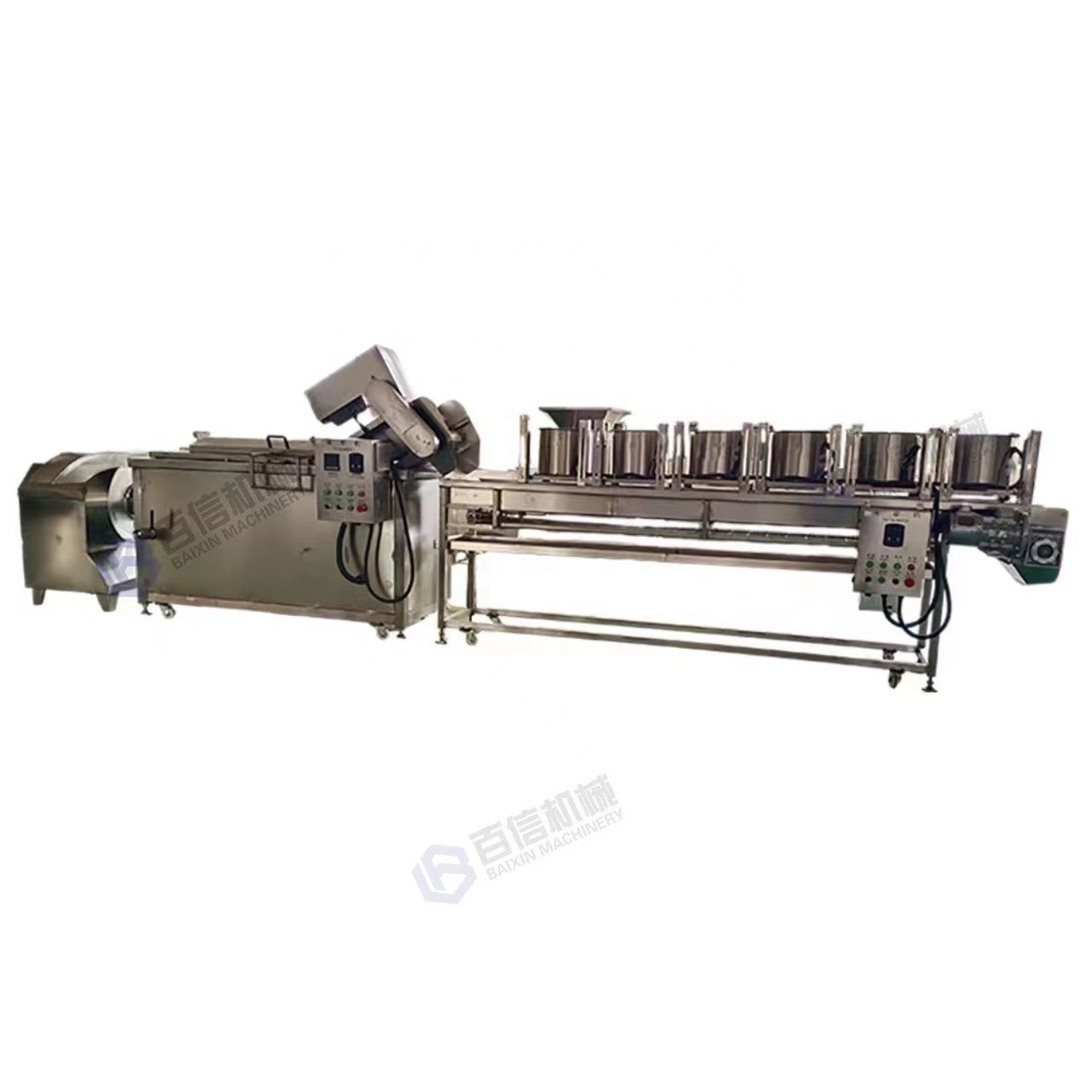 Quick Frozen Machine for Frozen French Fries Auto Potato Chips Making Machine Line