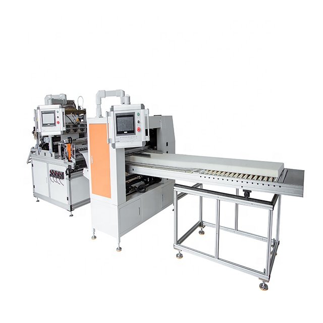 Making High Efficiency Air Filter Machine Full-auto Hepa Filter Mini Pleating Production Line