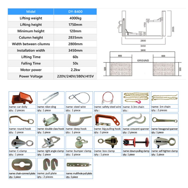 Car Repair Workshop Auto Body Frame Machine/car Chassis Straightening Basic Correction