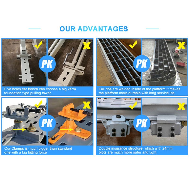 Car Repair Workshop Auto Body Frame Machine/car Chassis Straightening Basic Correction