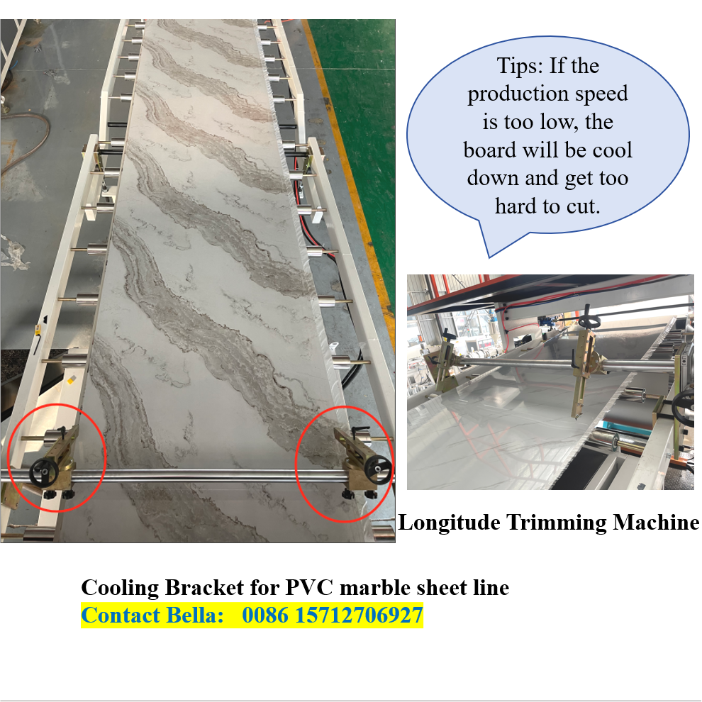 Popular PVC Artificial Marble Sheet Board Production Line China Factory Supply for Wall Panels in the Plastic Industry