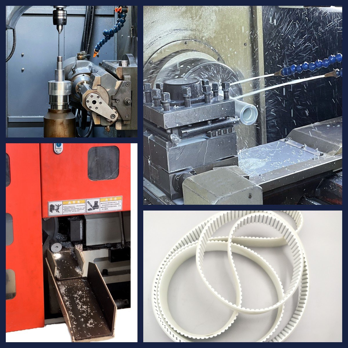 Custom high quality 8M 14M MXL XL L H XH XXH transmission belt in chinese factory polyurethane belts pu timing belt
