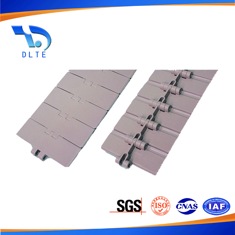 Donglong Factory direct sales 820 single hinge straight chain plastic material flat top chain chain plate conveyor dedicated