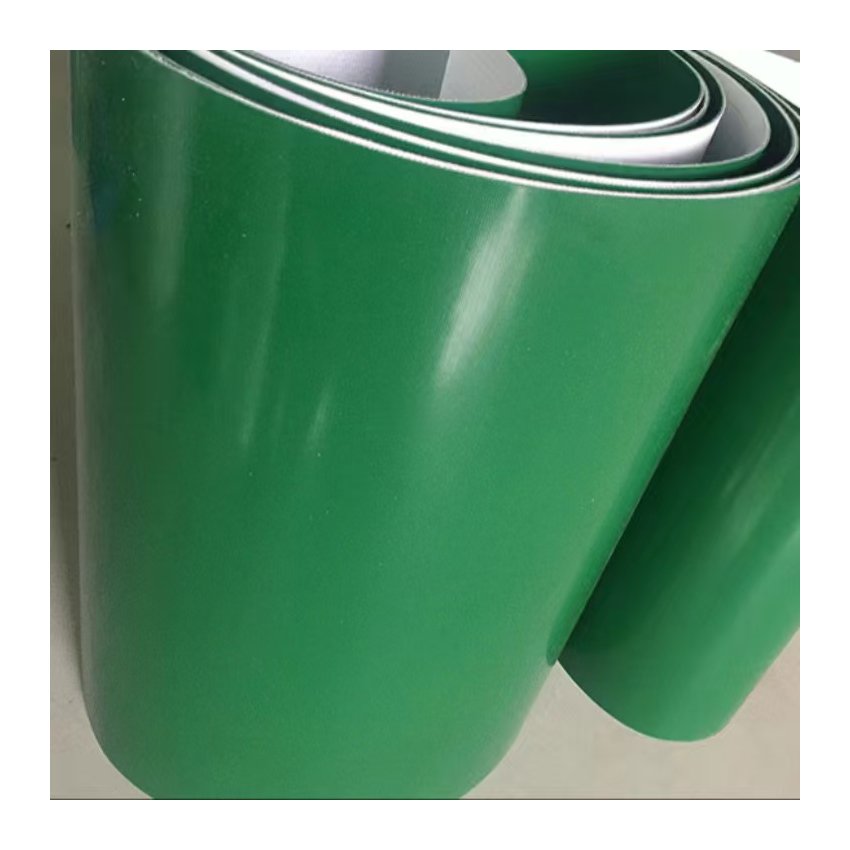 Production Line Durable transmission Anti Skid Food Grade Pvc Conveyor belt Price