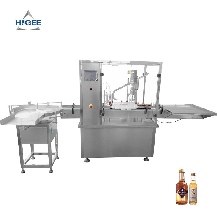 Higee Full-auto Filling Machine Detergent Hand Wash Liquid Soap Filling Capping Machines Production Line