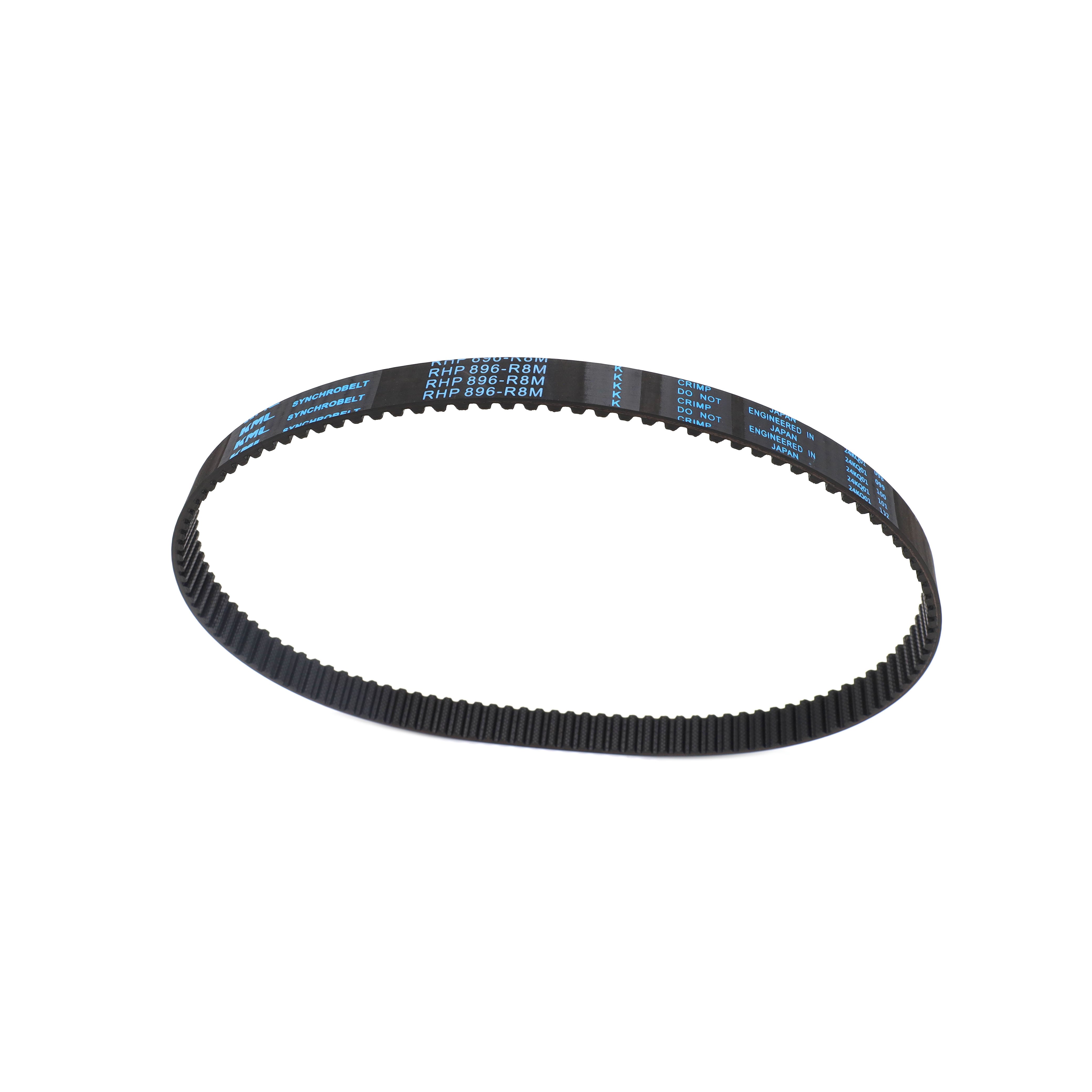 High power transmission timing belts HTD STD RPP RHP R8M model rubber industrial belts