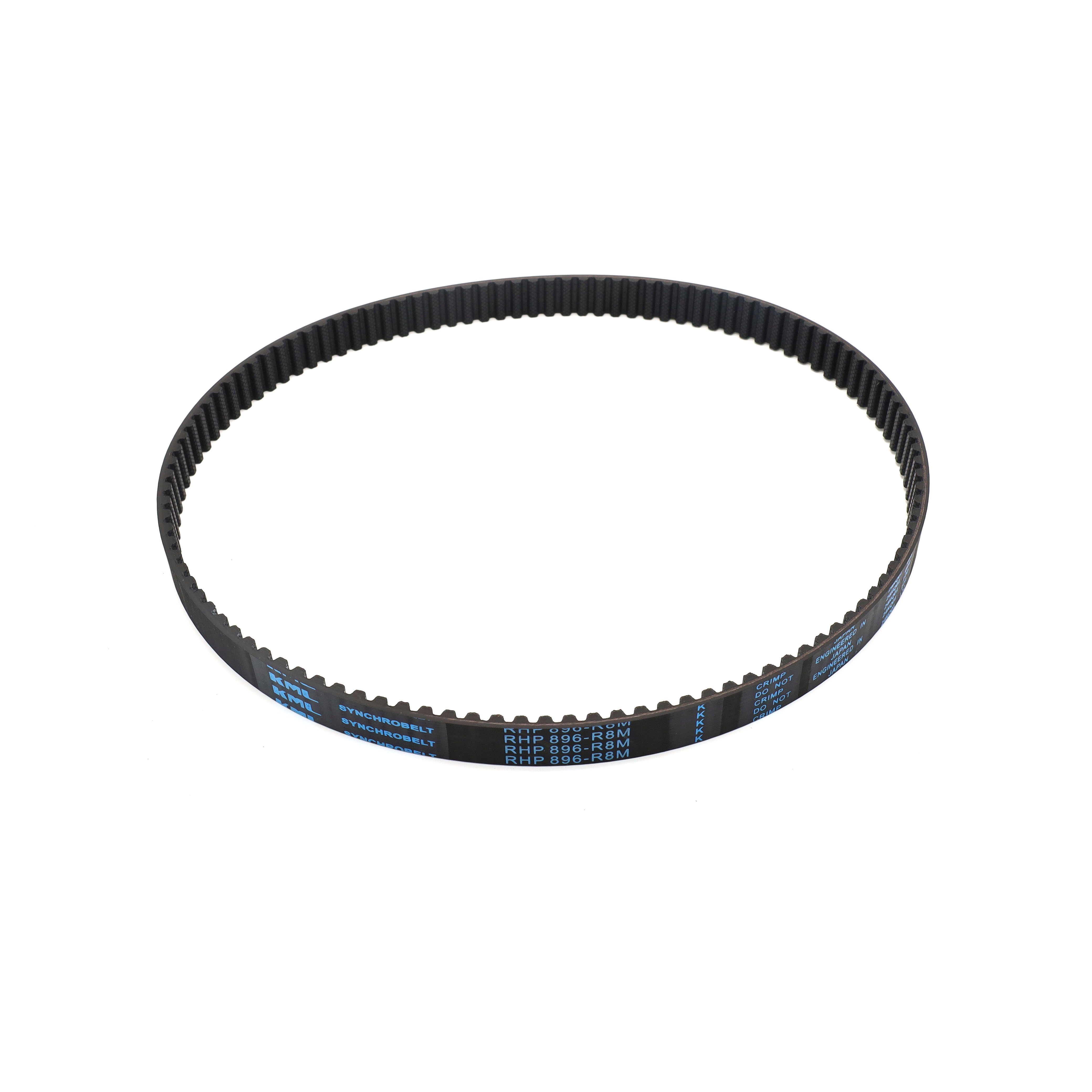 High power transmission timing belts HTD STD RPP RHP R8M model rubber industrial belts
