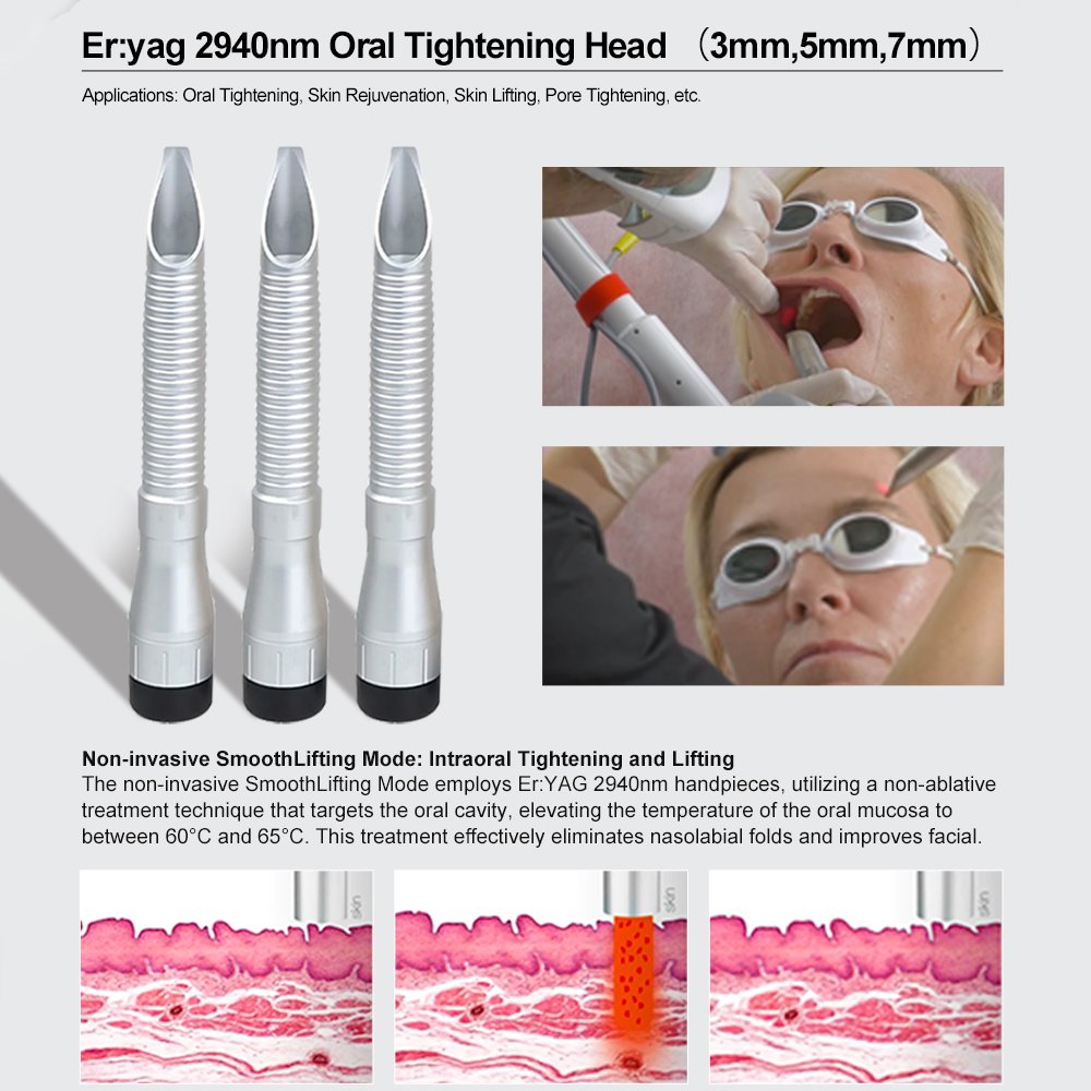2940nm Erbium Fractional 1064nm Laser Body Rejuvenation Machine Dermatology Equipment for Vaginal Laser Beauty Equipment