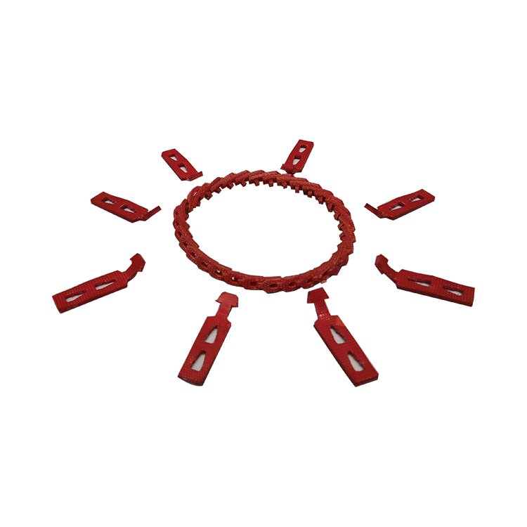 High tensile forcing transmission link v belt