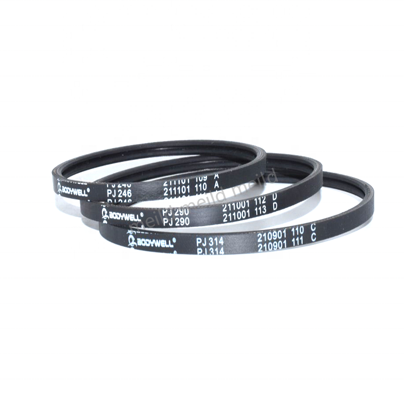 pj poly-vee belts elastic multi-rib belt conveyor roller drive belt