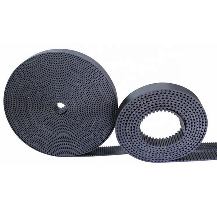 Black PU timing belt STD3M/5M/8M/14M