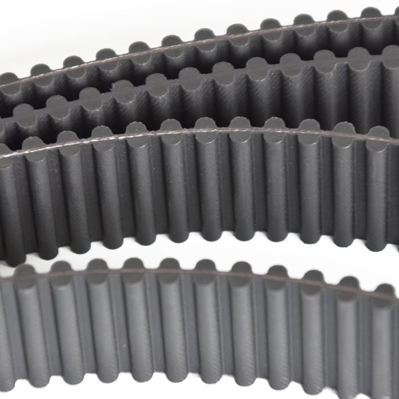 International standard double sided tooth belt rubber timing belt D8M rubber synchronous belt for industry