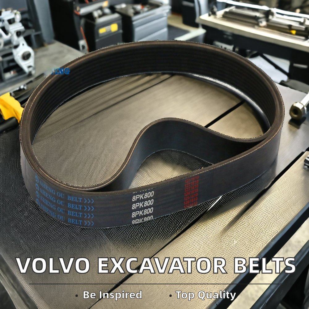 OEM Customizable Toothed EPDM Belt China Factory PK Rubber Transmission Belts 3PK-36PK Drive Belt Fan
