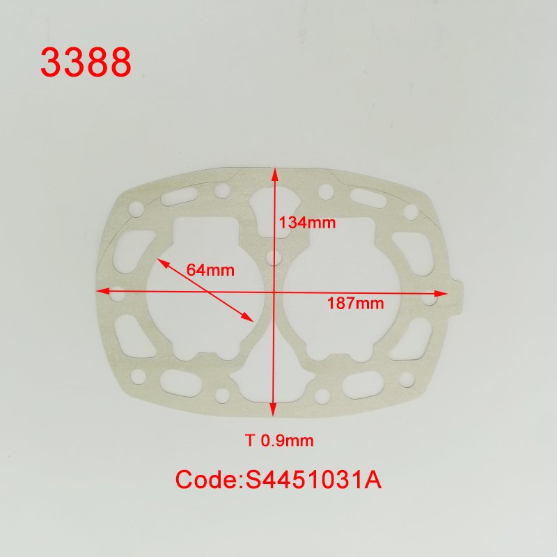 S4451031A S20 56Y S15 56Y S15 52Y S10 52Y Gasket Valve Plate - Body for Frascold Refrigeration Compressor