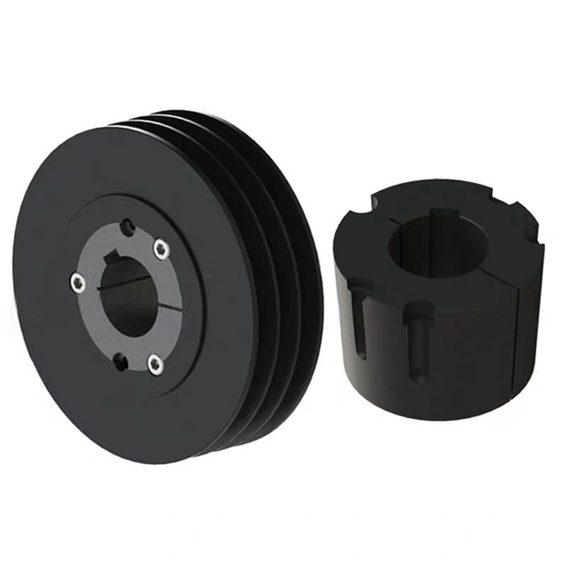 European standard v pulley large v belt pulley power transmission sheaves with taper bushings sh v-belt pulley