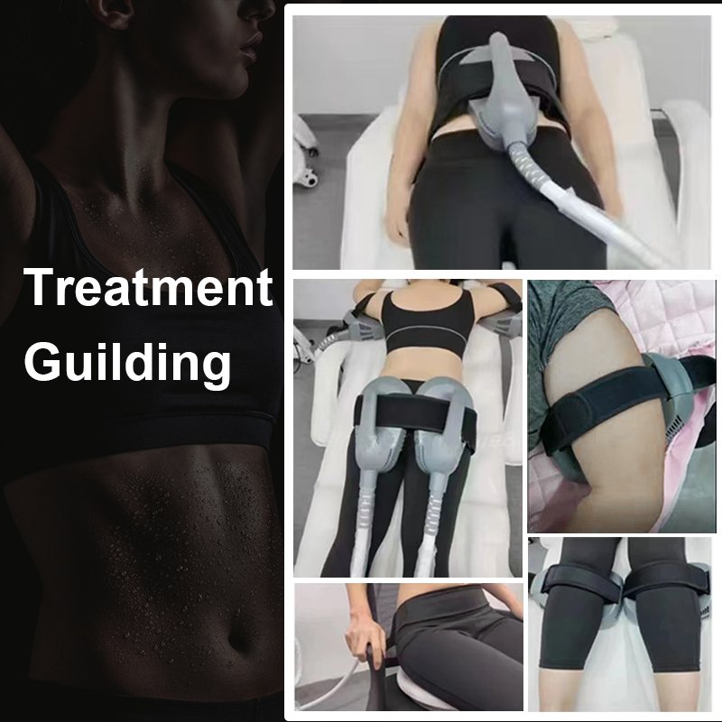 Beauty Equipment Fat Removal Muscle Stimulator Cellulite Elimination 5 Handles Ems Sculpting Machine Rf 2023