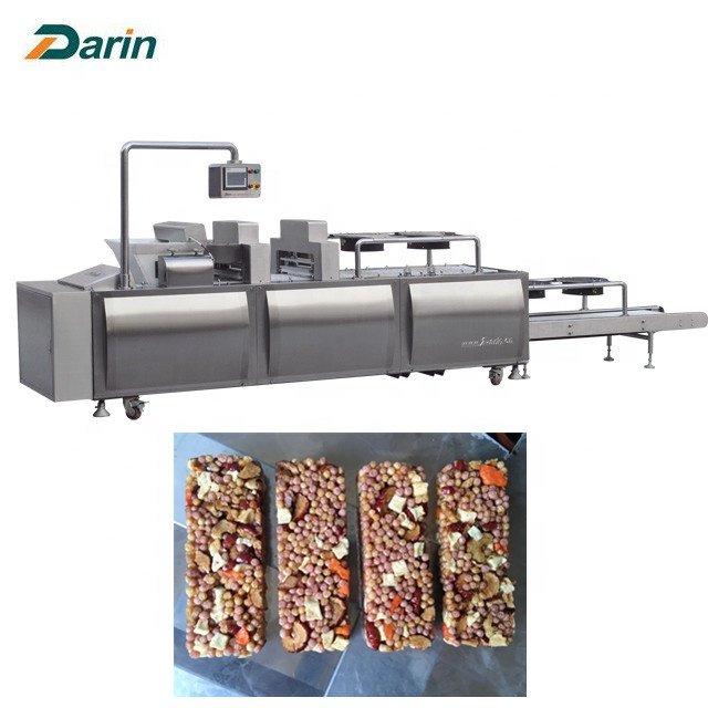 China Factory Supply Snacks Protein Cereal bar Making Equipment Extruder Production Line