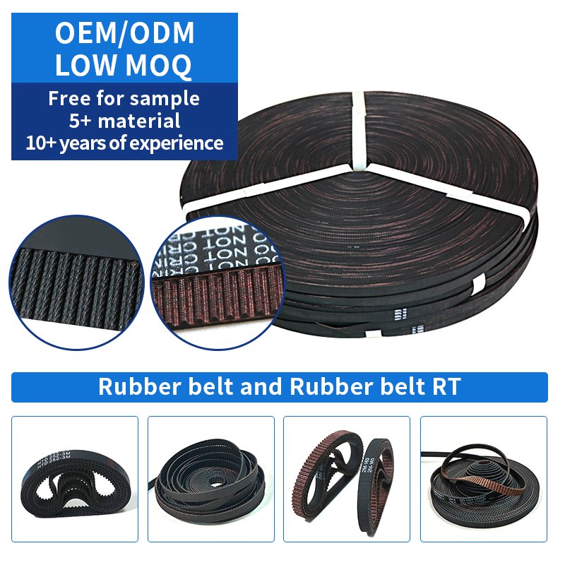 higher quality Htd 3m 5m 8m 14m 20m MXL XL L T5 AT5 Open Ended Synchronous Belt Pu Rubber Timing Belt With Steel Core