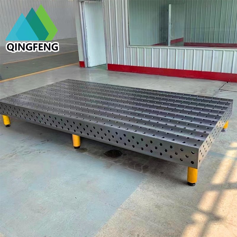 3D Welding Table 16mm Steel or Cast Iron Portable Welding Bench with Welding Fixture, Welder Table