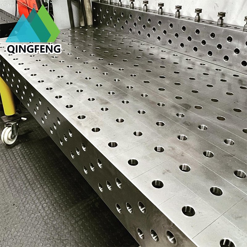 3D Welding Table 16mm Steel or Cast Iron Portable Welding Bench with Welding Fixture, Welder Table