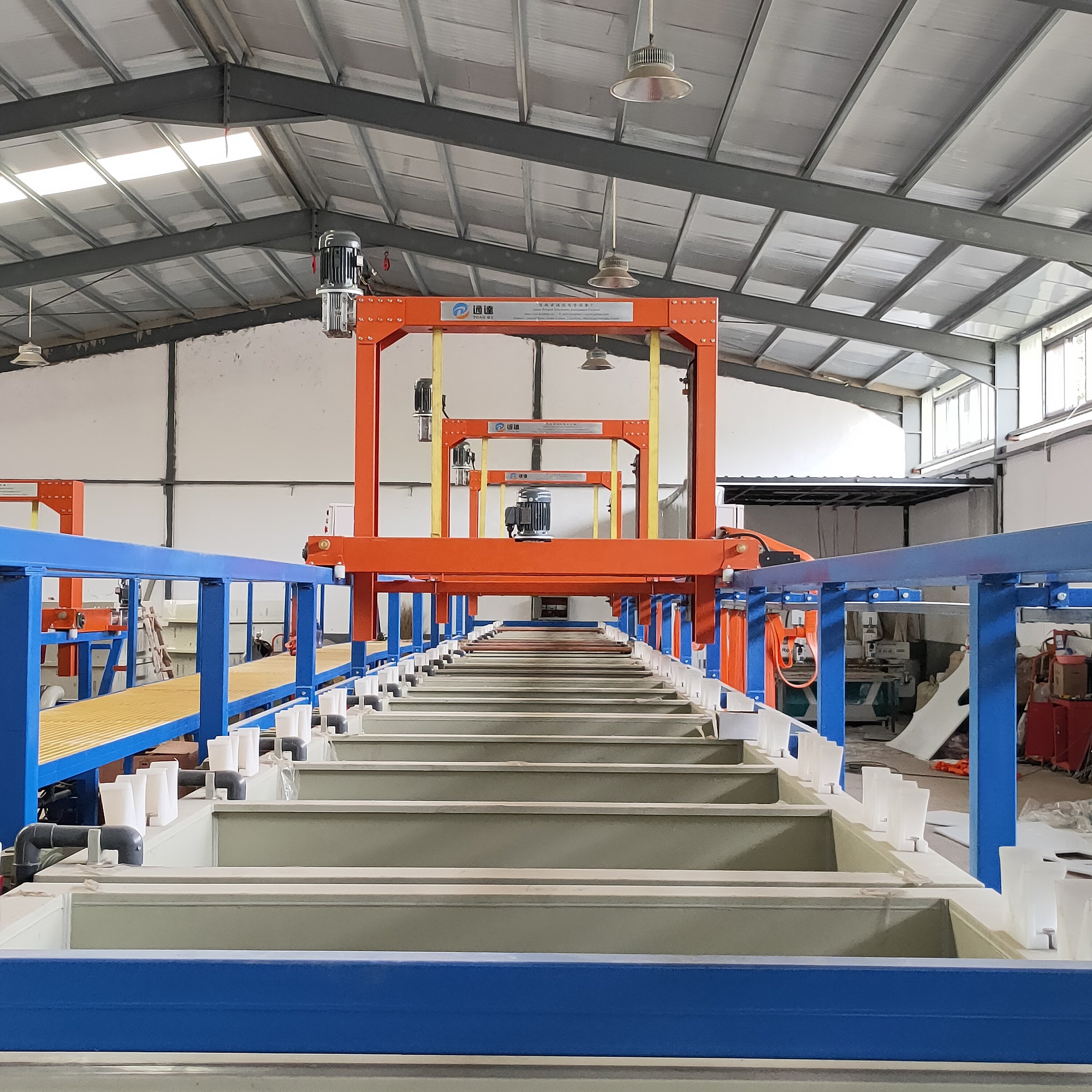 TD - Galvanizing Machine Copper Cathode Production Line Nickel Plating Machine