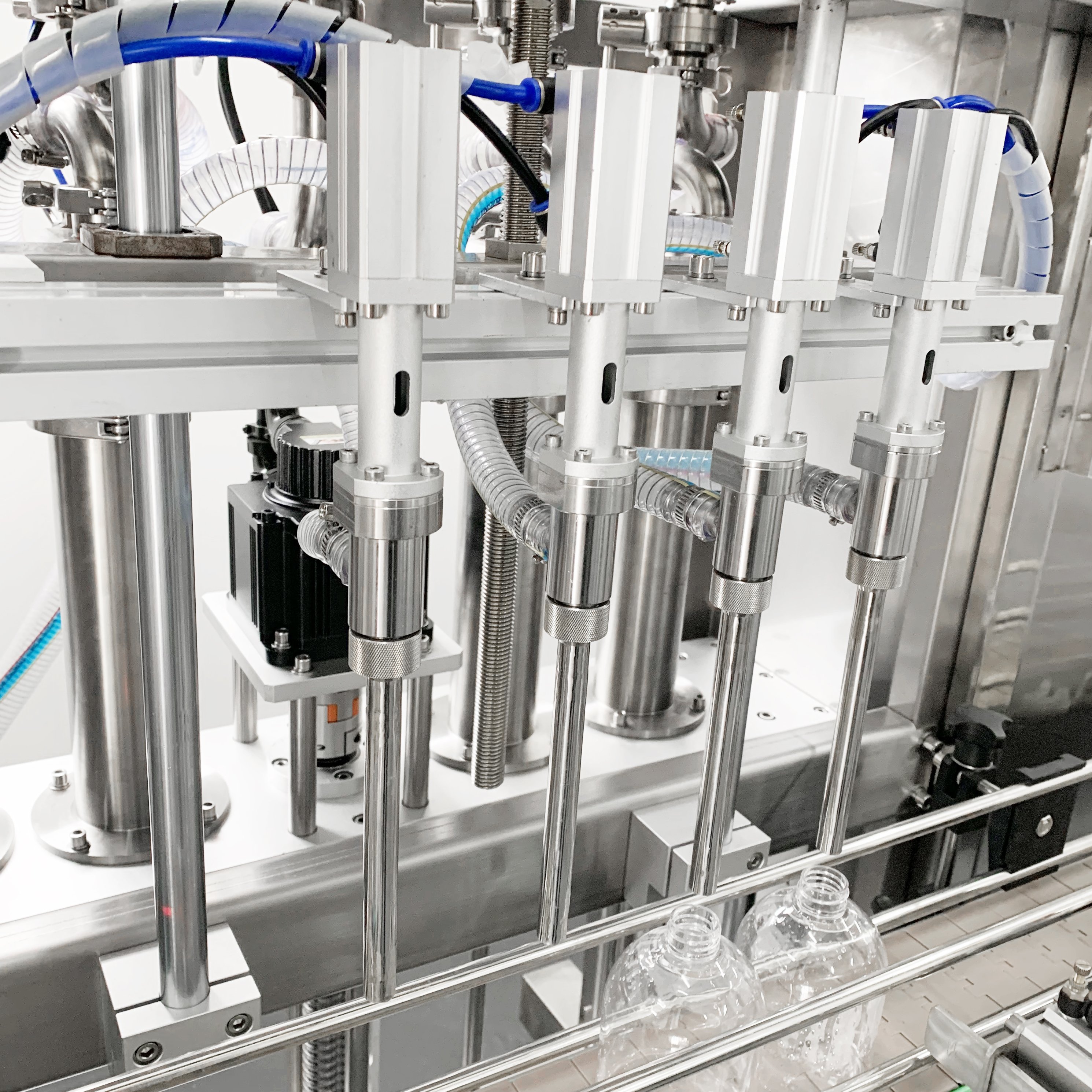 Piston Liquid Laundry Detergent Production Line Pomade Essential Oil Bottle Filling Machine