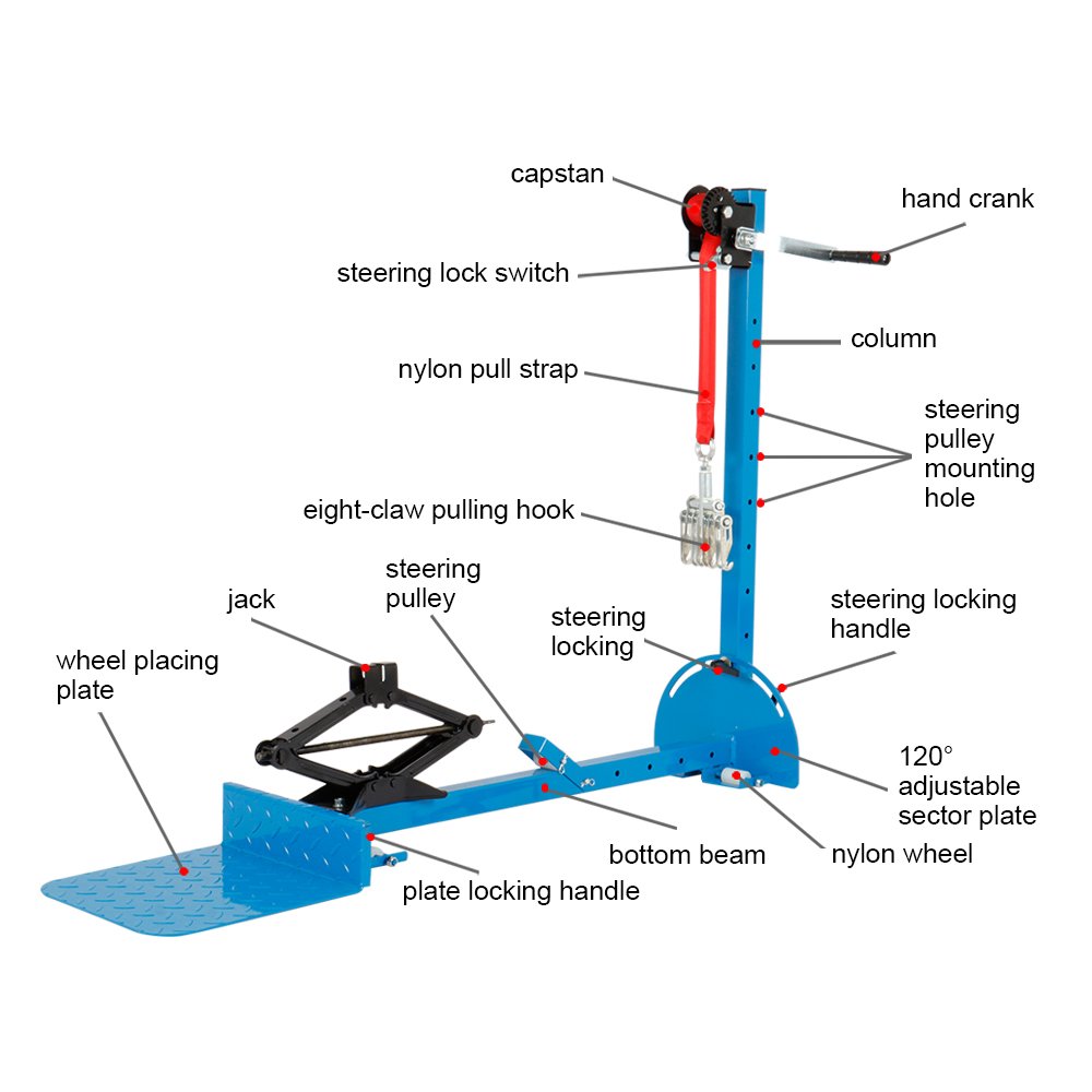 2024 MS Patented Auto Body Repair Equipment Frame Machine for Garage Repair
