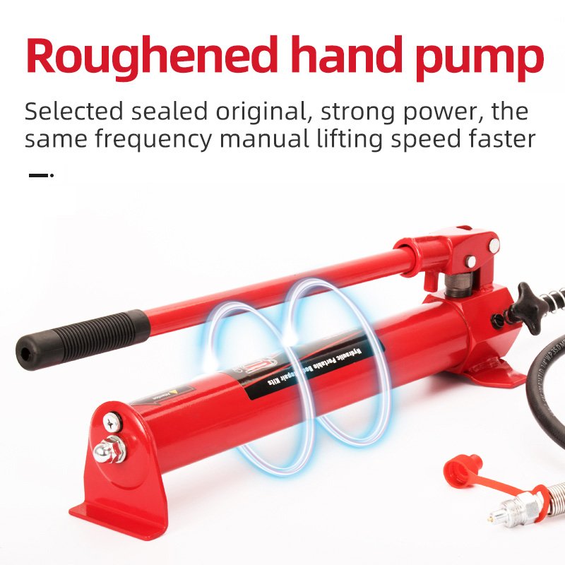 Hydraulic Body Repair Kit Car Body Repair Tools Vehicle Equipment Porta Power Hydraulic Jack