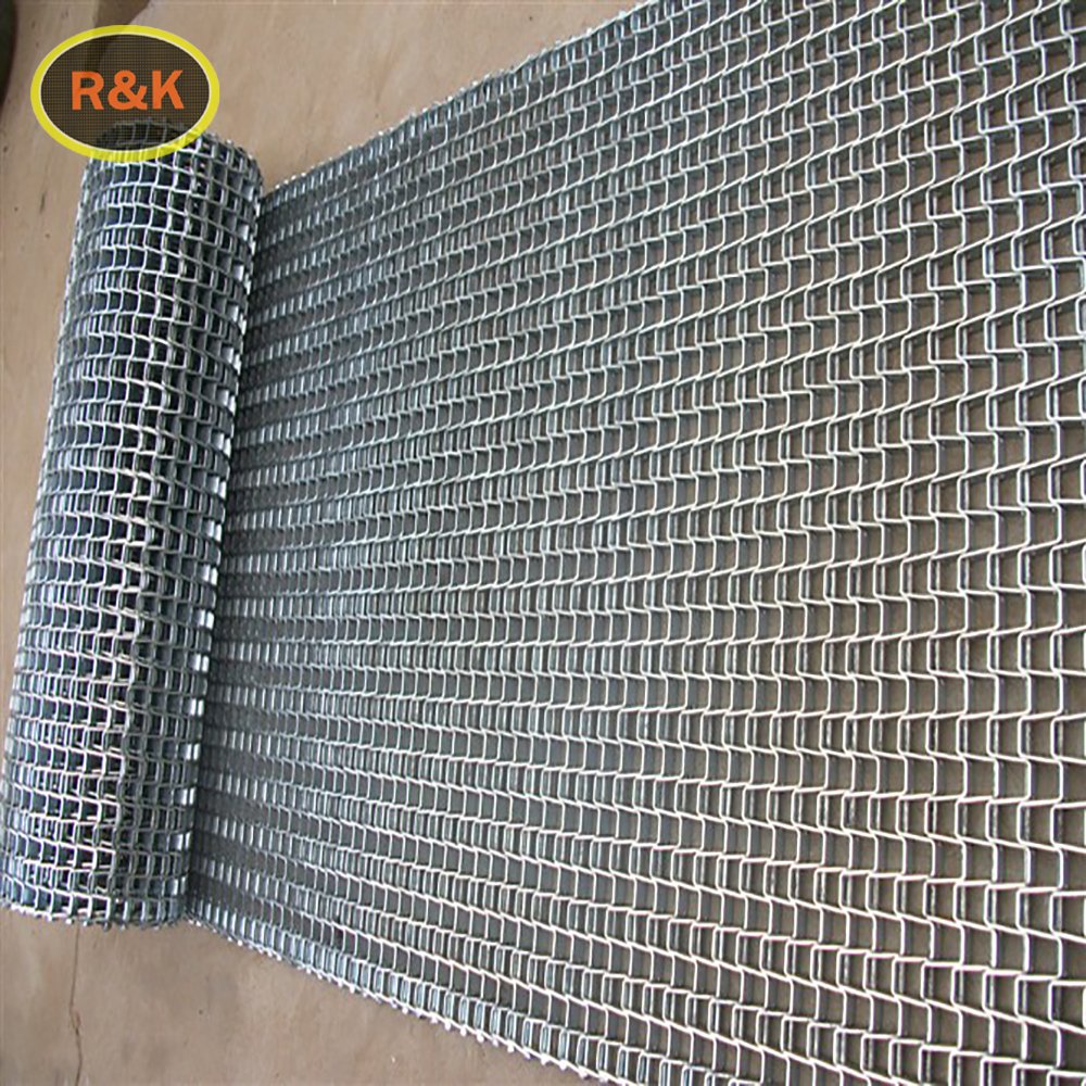 Stainless steel Spiral Mesh Belt for low temperature environment