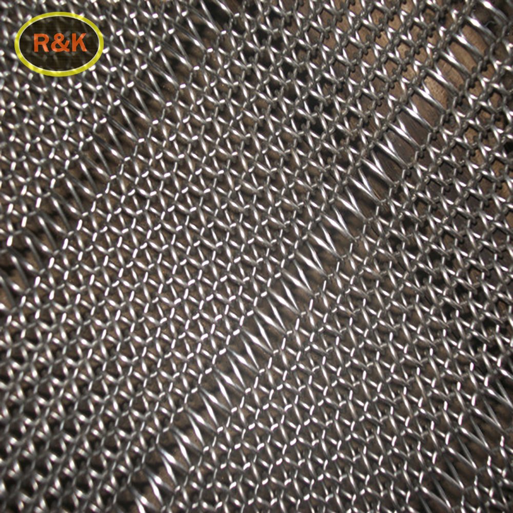 Stainless steel Spiral Mesh Belt for low temperature environment
