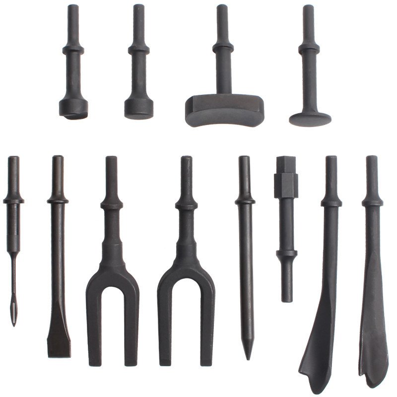 19-piece Powerful Hand-held Chassis Repair Power Tools Penumatic Hammer Set Penumatic Fork and Chisel Tool Sets