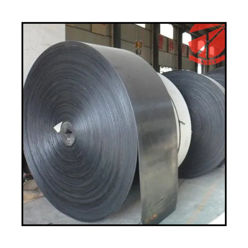 High-temperature resistant rubber fabric multi-ply textile wide 1400mm rubber conveyor belt ep100 ep500 rubber conveyor belt