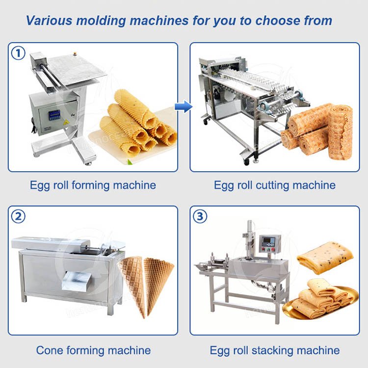 Commercial Ice Cream Waffle Cone Maker Auto Ice Cream Waffle Cone Maker Making Machine Ice Cream Cone Baking Forming Machine