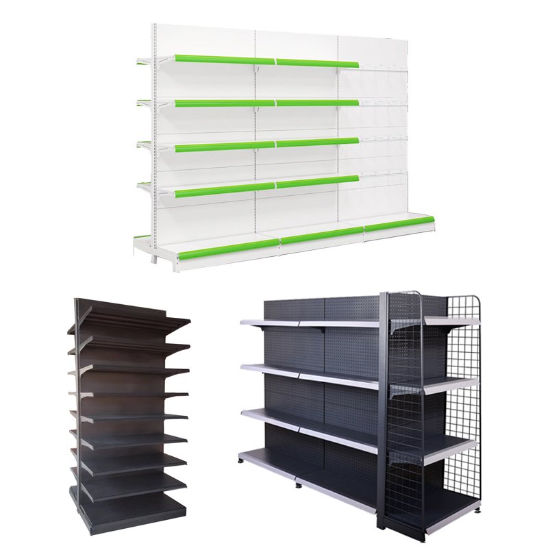 Guichang supermarket storage rack metal material thickened maximum load-bearing 90kg per layer