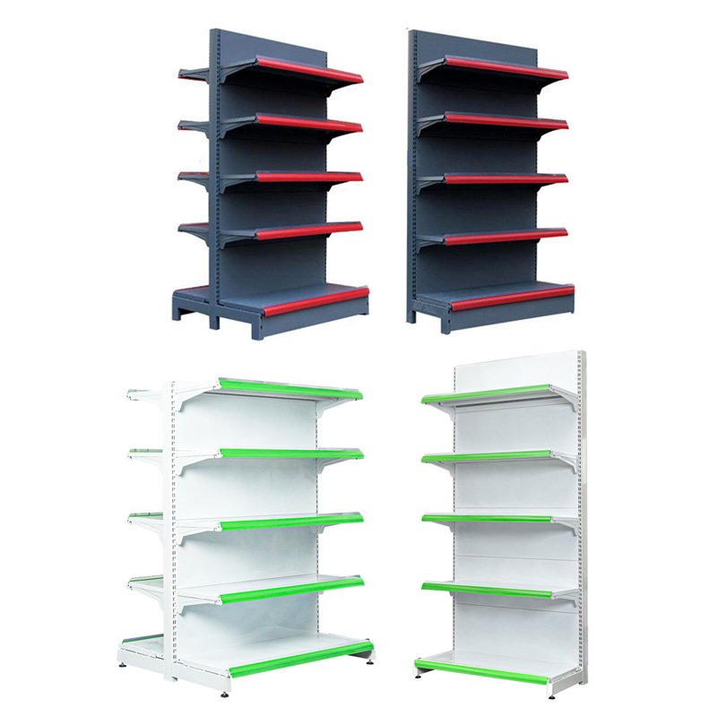 Guichang supermarket storage rack metal material thickened maximum load-bearing 90kg per layer