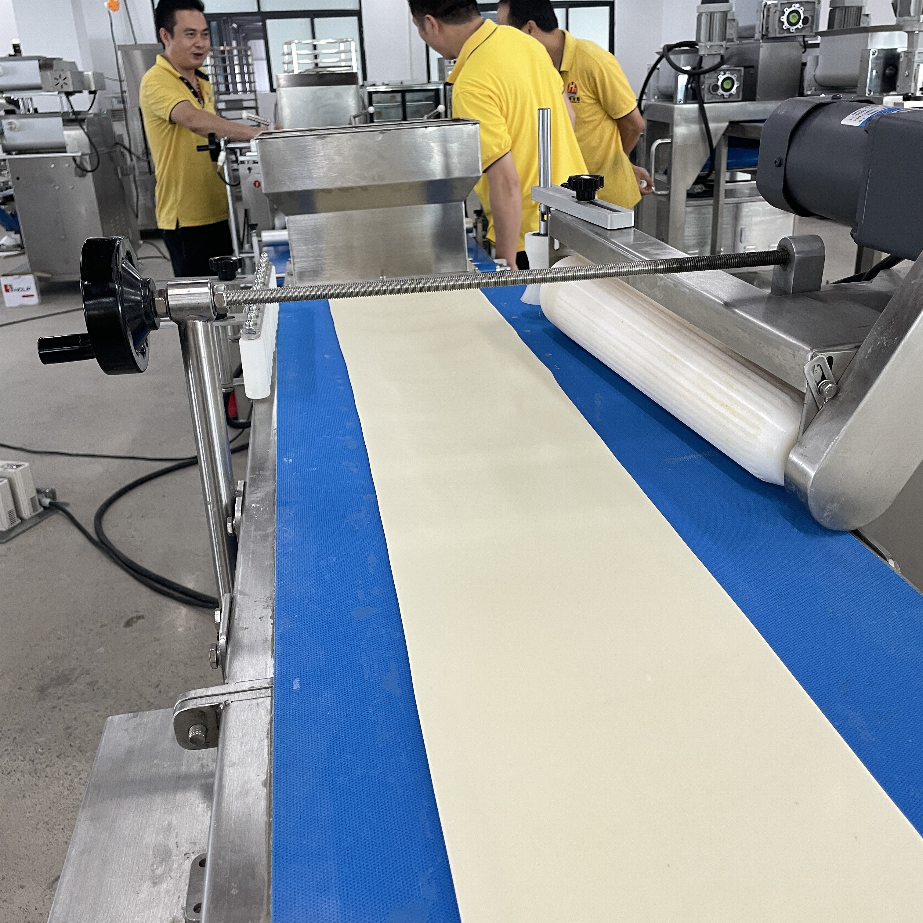 Huide Auto Bread Bakery Line Equipment Hamburger Loaf Bun Bread Maker Machine Bread Making Machine Production Line
