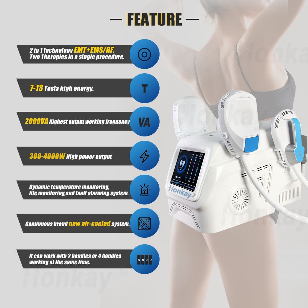 2023 Hot Sale Cheap Price Beauty Equipment Build Muscle Lose Fat EMS Body Sculpt Radio Frequency Slimming Machine