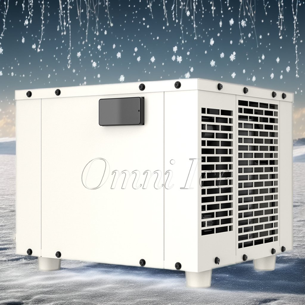 Optimal Portable 0.6HP Ice Bath Chiller with Ozone Pump 0.8HP Cold Plunge Tub Chilling Bath Equipment Water Chiller for Bath