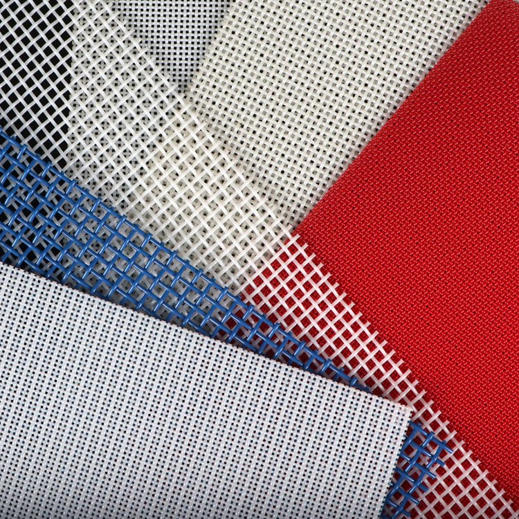 Polyester mesh non-woven fabric forming conveyor flat ribbon paper machine mesh curtain conveyor textile machinery conveyor belt