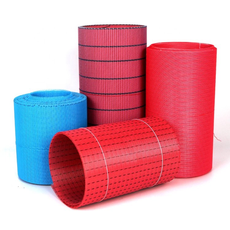 Polyester mesh non-woven fabric forming conveyor flat ribbon paper machine mesh curtain conveyor textile machinery conveyor belt