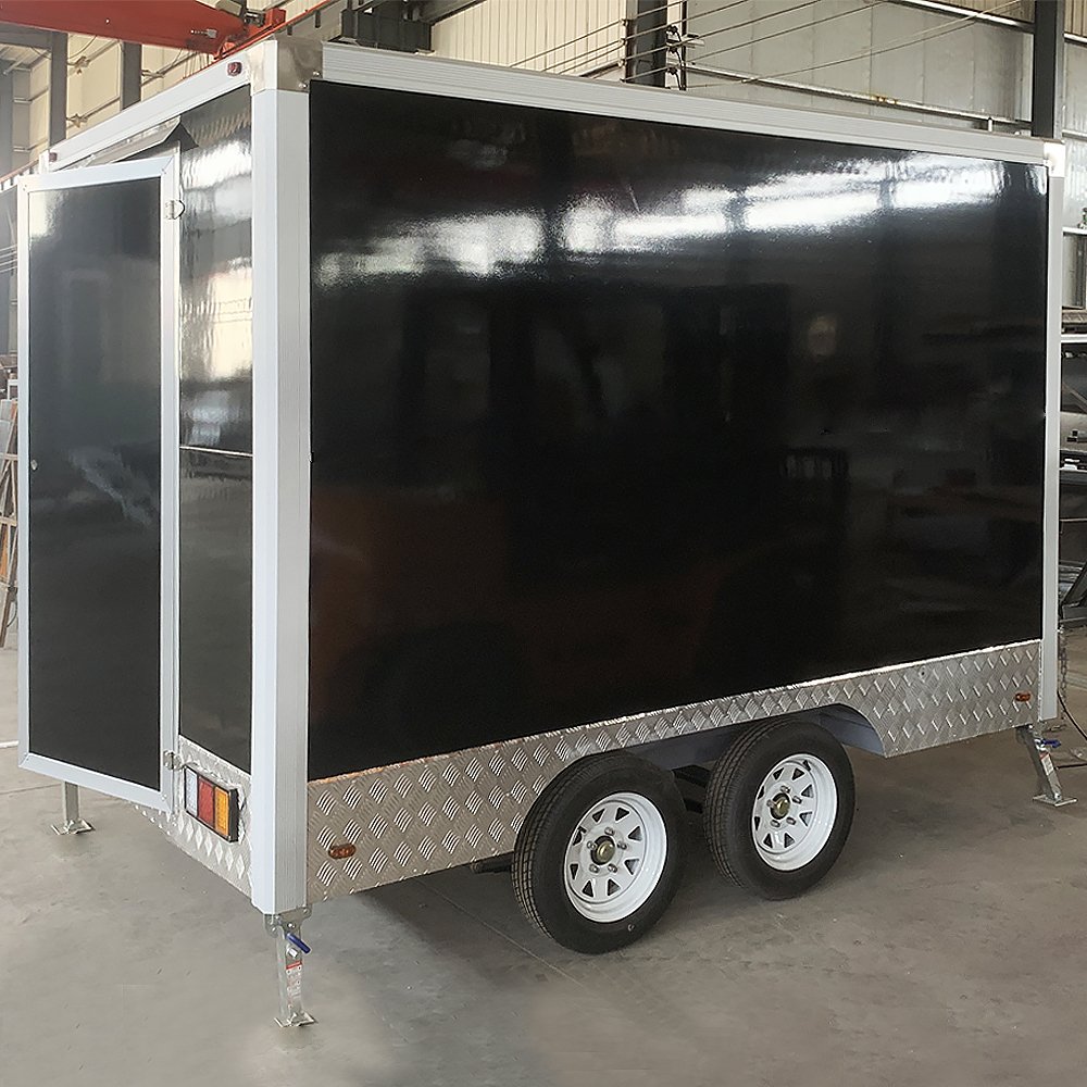 Street Concession BBQ Pancakes Chocolate Candy Ice Cream Food Truck Catering Trailer for Sale