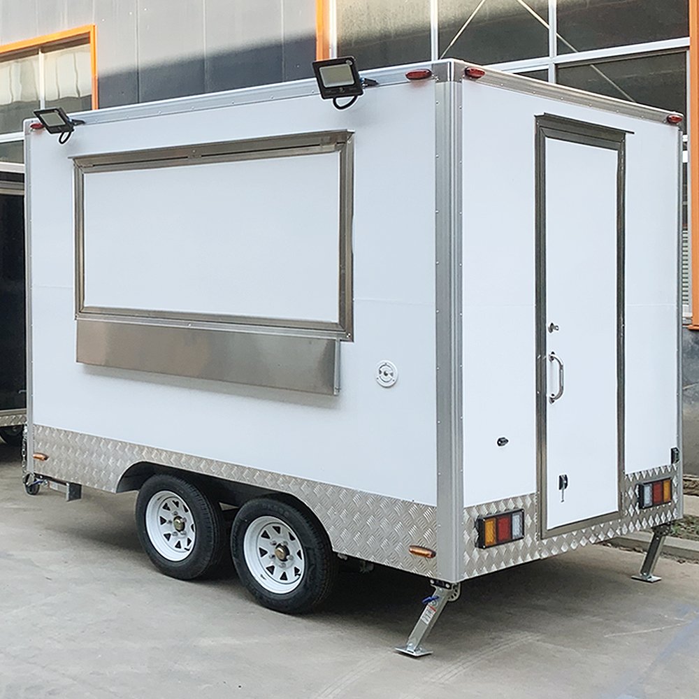 Street Concession BBQ Pancakes Chocolate Candy Ice Cream Food Truck Catering Trailer for Sale