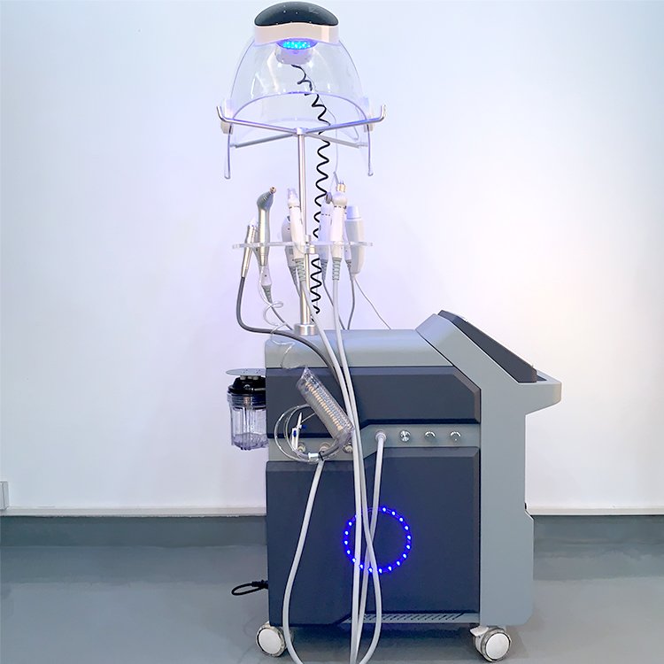 2024 for Salon Business Manufacture Dermabrasion Machine Moisture LED Dome Facial Care Machine