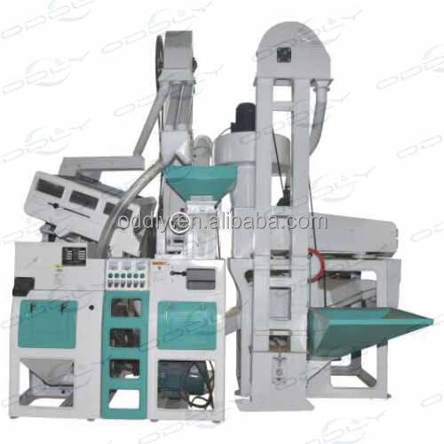 ODDLY Completed Rice Processing Plant Auto Rice Mill Machine in Philippine with Color Sorter