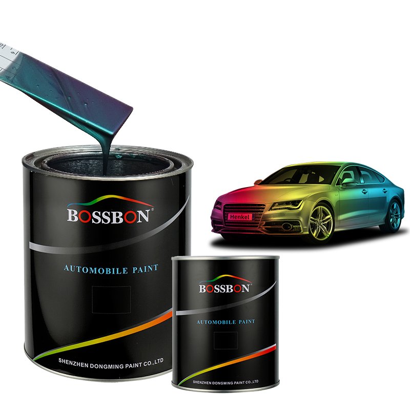 CL04 Chinese Car Paint Manufacturer Chameleon Paint for Car Green-Blue-Purple-Red-Gold Automotive Coating Car Refinish Paint