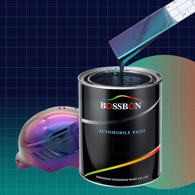 CL04 Chinese Car Paint Manufacturer Chameleon Paint for Car Green-Blue-Purple-Red-Gold Automotive Coating Car Refinish Paint