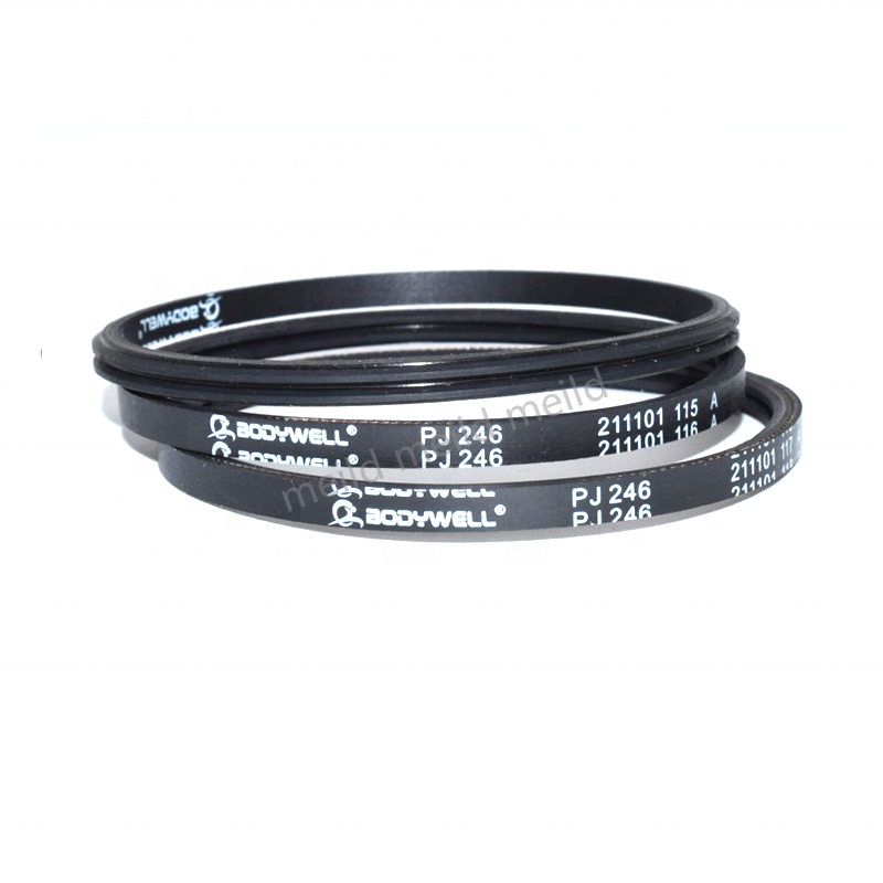 pj246 Ribbed Poly-v Rubber Bels Molded Belt