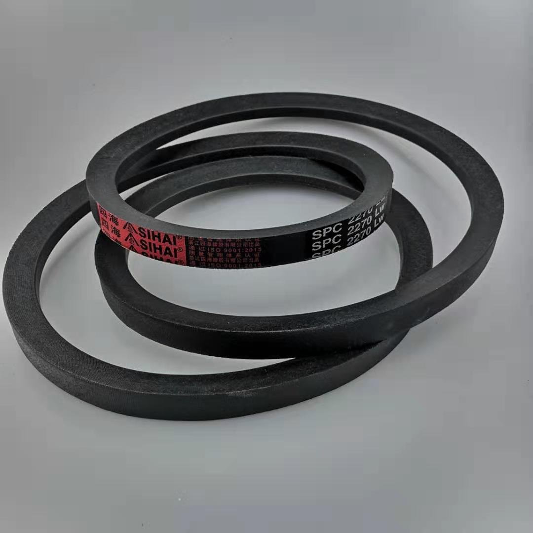 B Type Anti-Wearing V Belt B2210 Air Compressor Timing Transmission Belt Customizable OEM Made Natural Rubber Neoprene Polyester