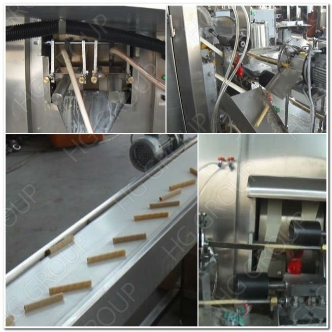 Auto Pancake Production Line/Center Filling Wafer Stick Machines/Egg Roll Making Equipment Hot Products Price Is Competitive