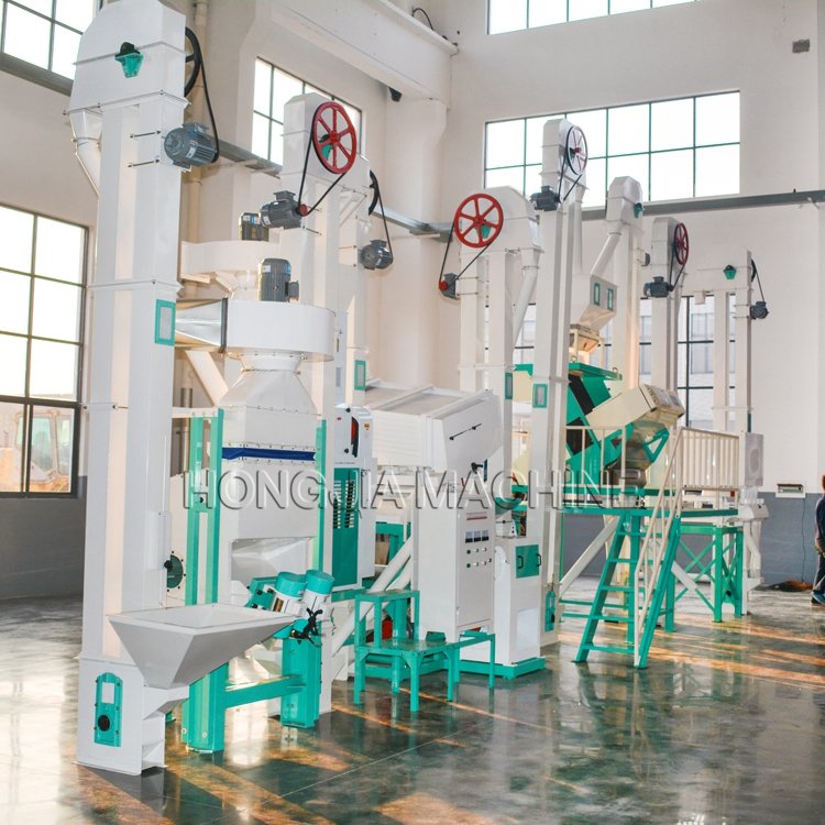 Rice Whitener Parboiled Complete Rice Milling Machinery Equipment for Sale